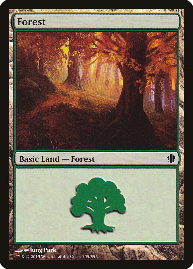 Forest (355) [Commander 2013] | D20 Games