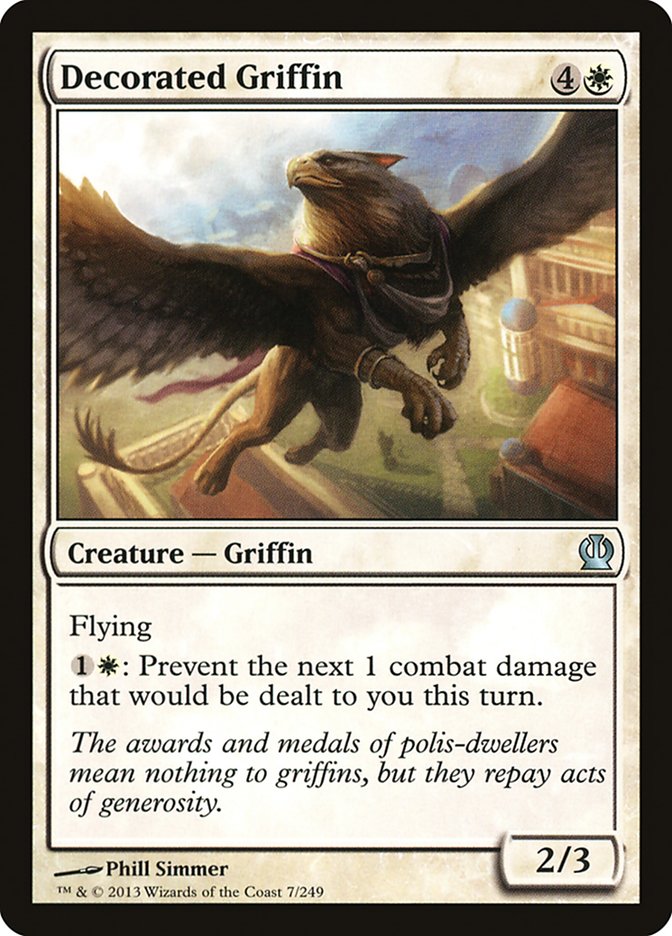 Decorated Griffin [Theros] | D20 Games