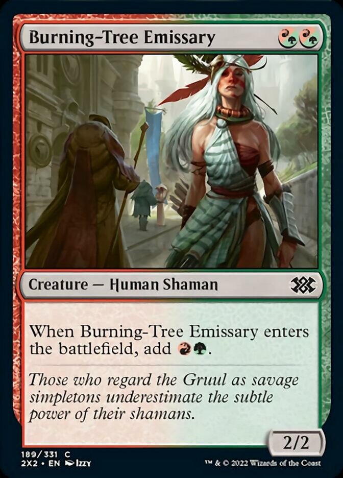Burning-Tree Emissary [Double Masters 2022] | D20 Games