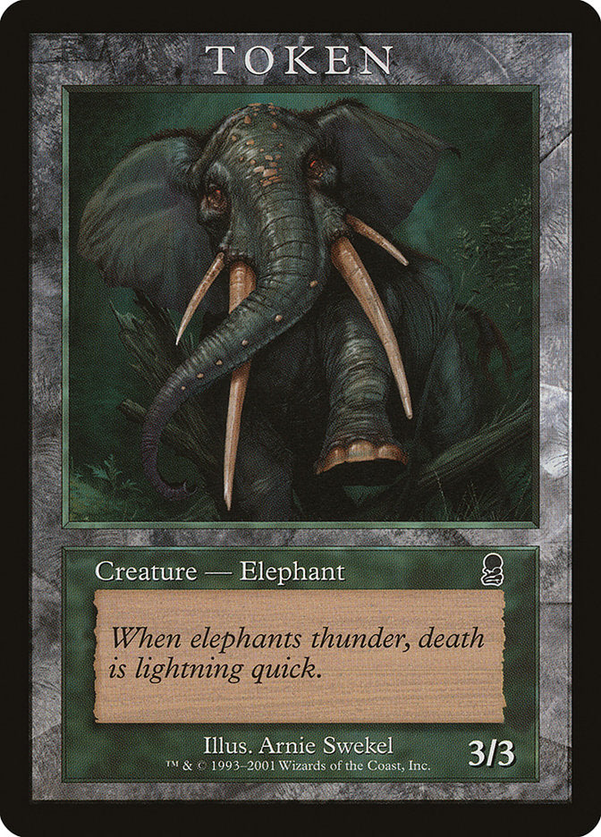 Elephant [Magic Player Rewards 2002] | D20 Games