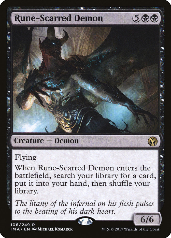 Rune-Scarred Demon [Iconic Masters] | D20 Games