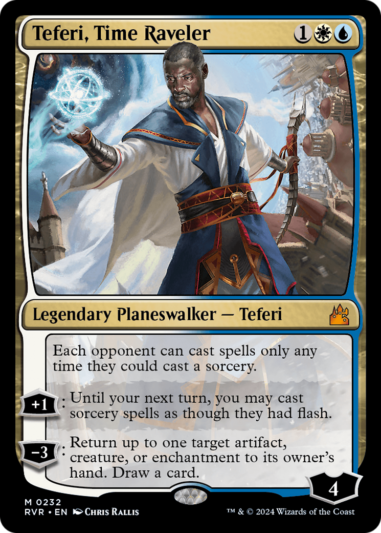 Teferi, Time Raveler [Ravnica Remastered] | D20 Games