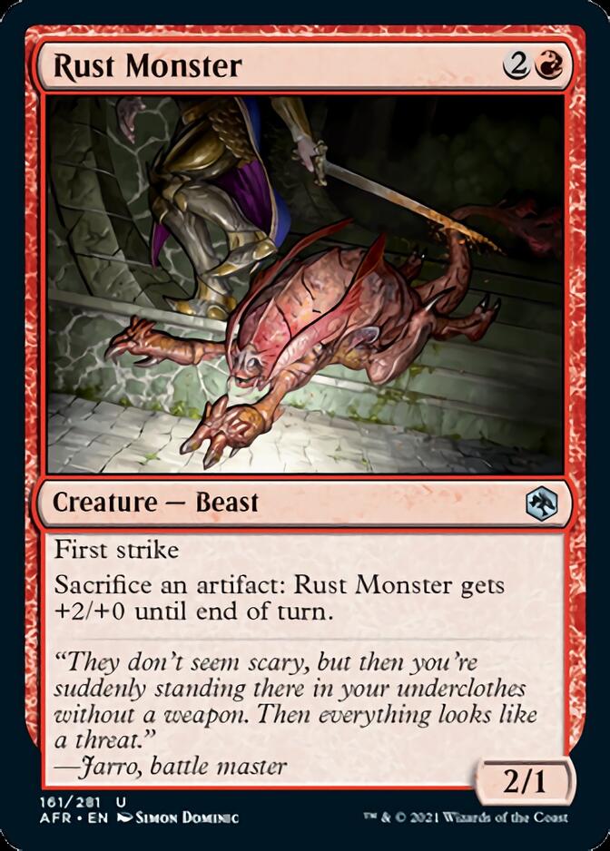 Rust Monster [Dungeons & Dragons: Adventures in the Forgotten Realms] | D20 Games