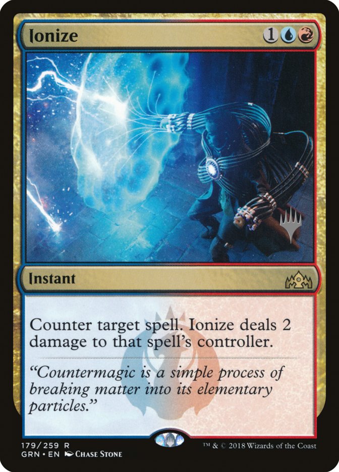 Ionize (Promo Pack) [Guilds of Ravnica Promos] | D20 Games