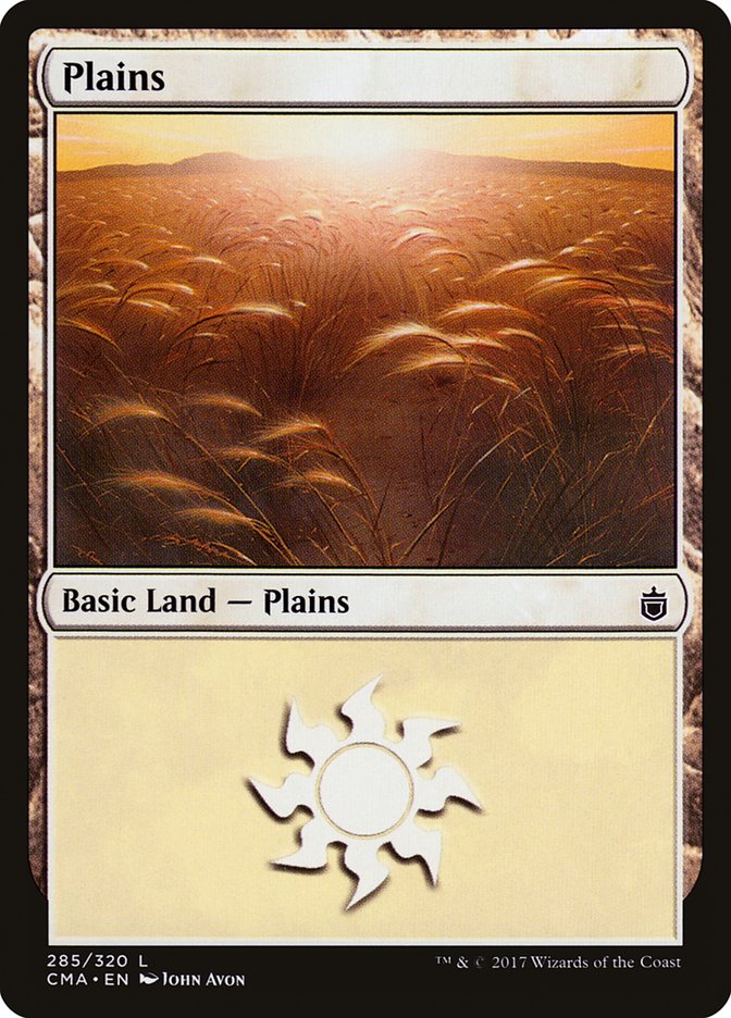 Plains (285) [Commander Anthology] | D20 Games