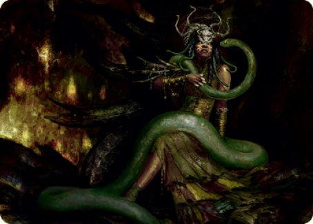 Saryth, the Viper's Fang Art Card [Innistrad: Midnight Hunt Art Series] | D20 Games