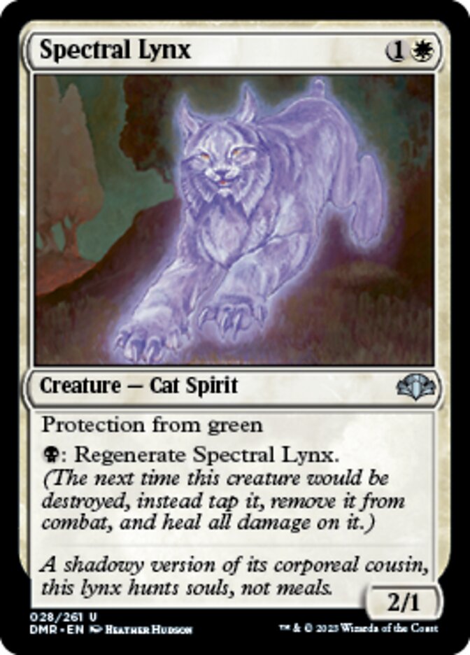 Spectral Lynx [Dominaria Remastered] | D20 Games