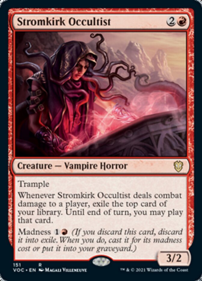 Stromkirk Occultist [Innistrad: Crimson Vow Commander] | D20 Games