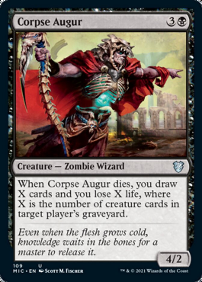 Corpse Augur [Innistrad: Midnight Hunt Commander] | D20 Games