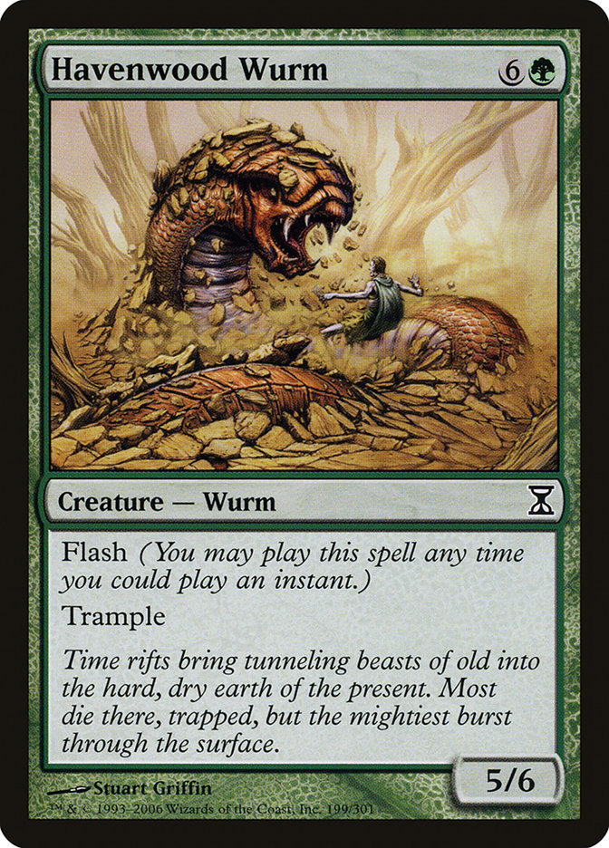 Havenwood Wurm [Time Spiral] | D20 Games