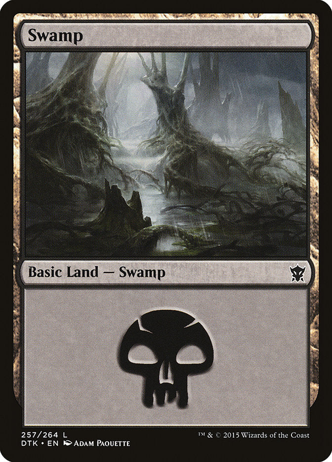 Swamp (257) [Dragons of Tarkir] | D20 Games