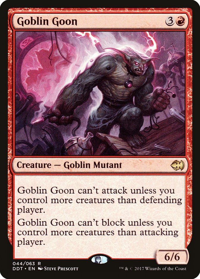 Goblin Goon [Duel Decks: Merfolk vs. Goblins] | D20 Games