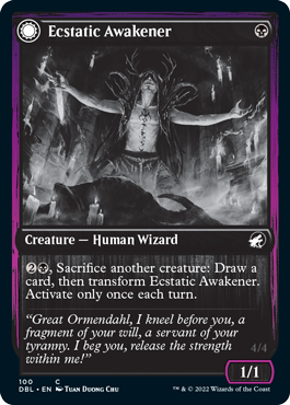 Ecstatic Awakener // Awoken Demon [Innistrad: Double Feature] | D20 Games