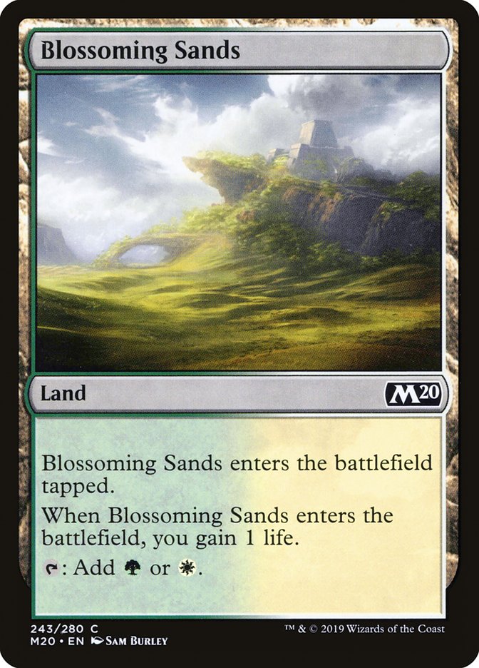 Blossoming Sands [Core Set 2020] | D20 Games