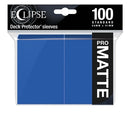 Eclipse Deck Protector Sleeves Matte: Pacific Blue