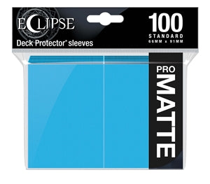 Eclipse Deck Protector Sleeves Matte: Sky Blue | D20 Games