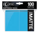 Eclipse Deck Protector Sleeves Matte: Sky Blue