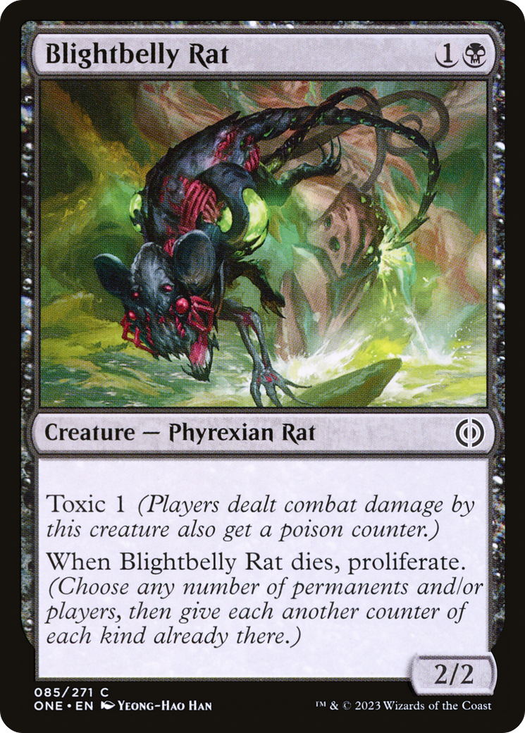 Blightbelly Rat [Phyrexia: All Will Be One] | D20 Games