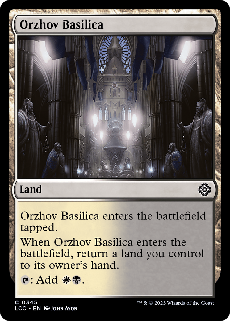 Orzhov Basilica [The Lost Caverns of Ixalan Commander] | D20 Games