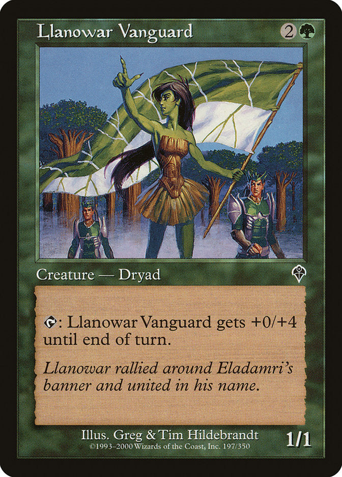 Llanowar Vanguard [Invasion] | D20 Games
