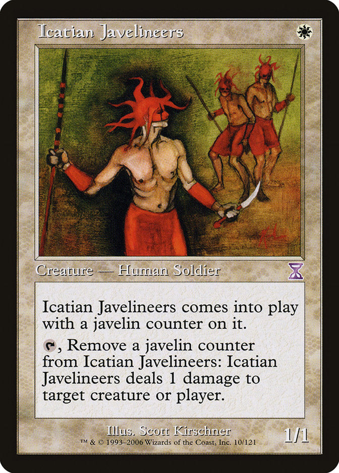 Icatian Javelineers [Time Spiral Timeshifted] | D20 Games