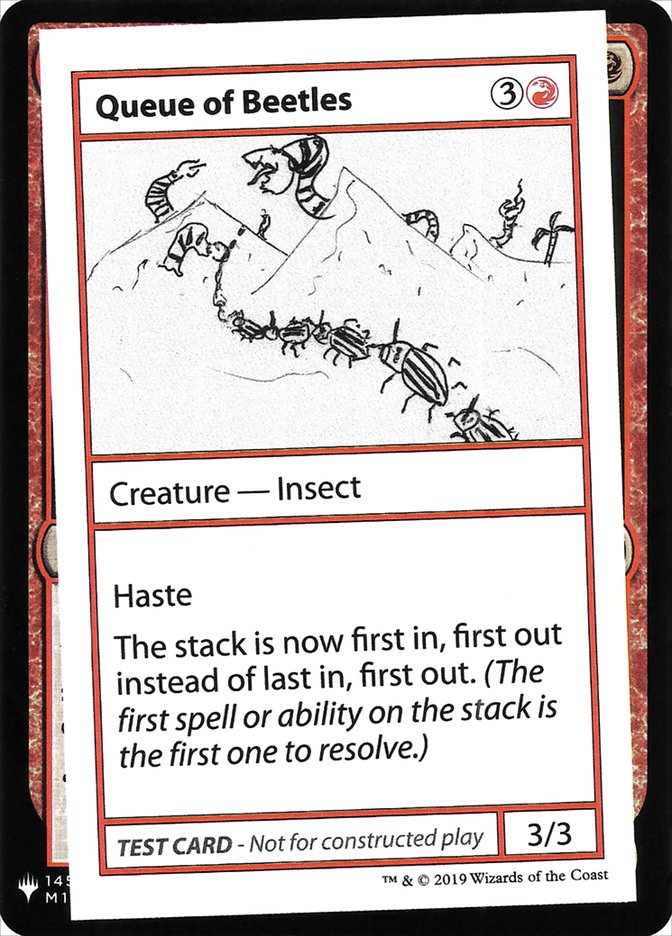 Queue of Beetles [Mystery Booster Playtest Cards] | D20 Games