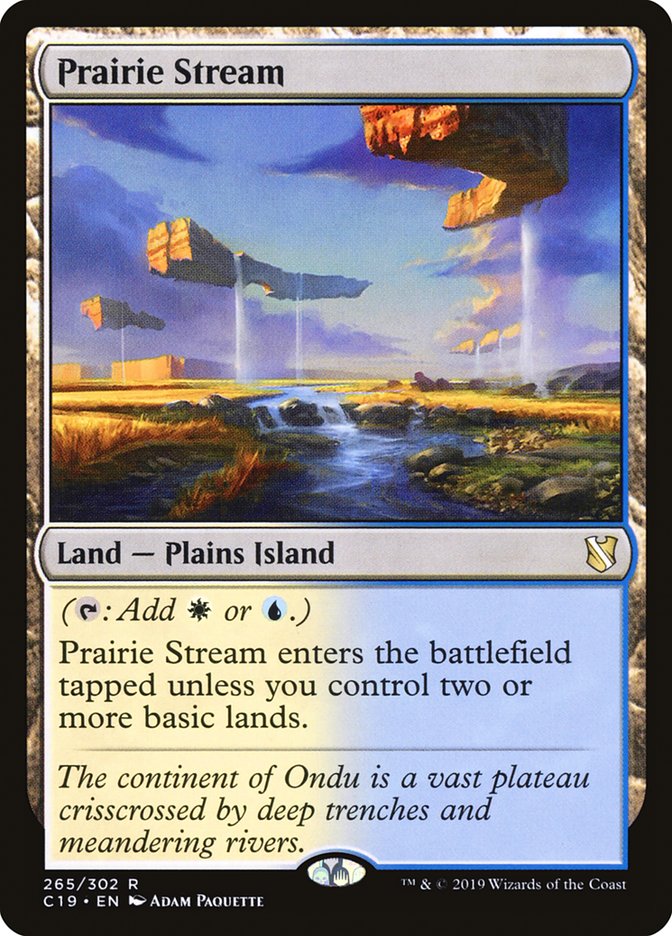 Prairie Stream [Commander 2019] | D20 Games