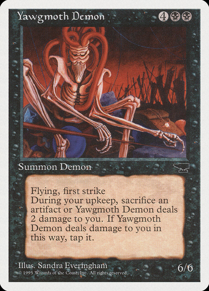 Yawgmoth Demon [Chronicles] | D20 Games
