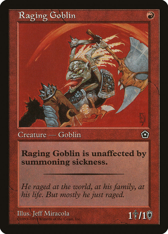 Raging Goblin [Portal Second Age] | D20 Games
