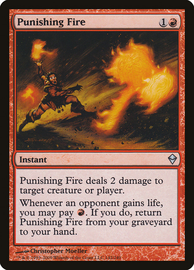 Punishing Fire [Zendikar] | D20 Games