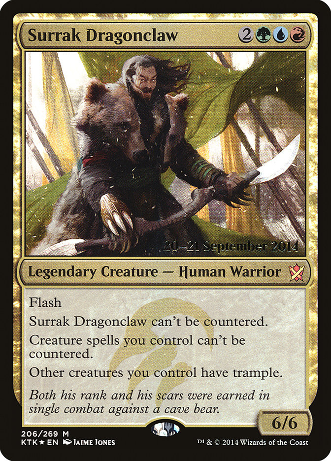 Surrak Dragonclaw  [Khans of Tarkir Prerelease Promos] | D20 Games