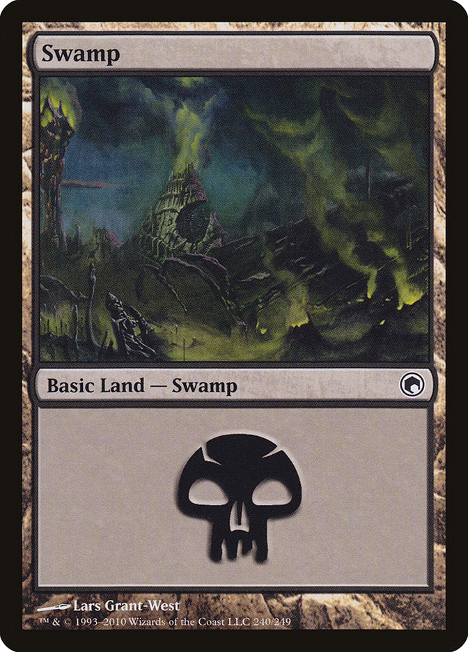 Swamp (240) [Scars of Mirrodin] | D20 Games