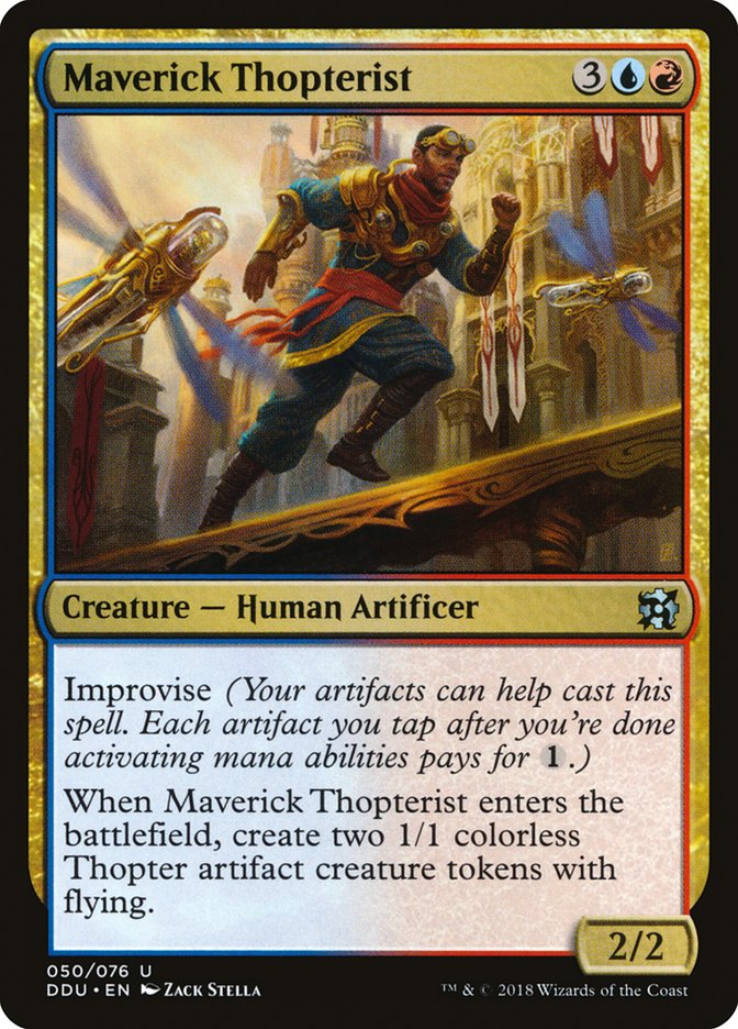 Maverick Thopterist [Duel Decks: Elves vs. Inventors] | D20 Games