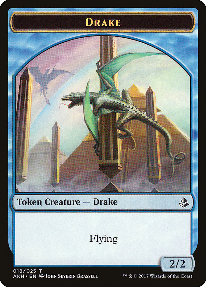 Drake [Amonkhet Tokens] | D20 Games