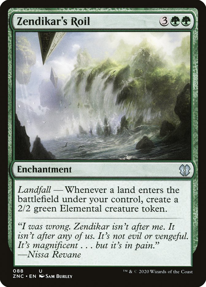 Zendikar's Roil [Zendikar Rising Commander] | D20 Games