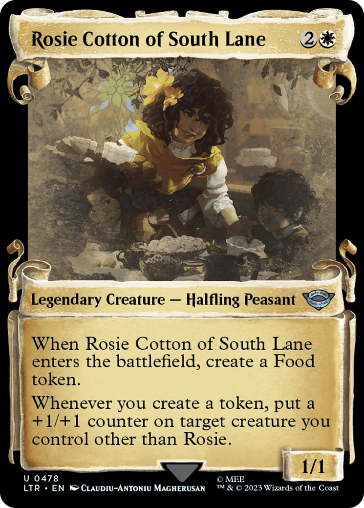 Rosie Cotton of South Lane [The Lord of the Rings: Tales of Middle-Earth Showcase Scrolls] | D20 Games