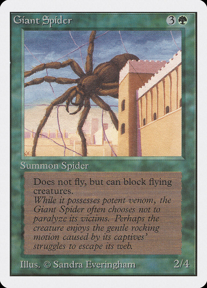 Giant Spider [Unlimited Edition] | D20 Games