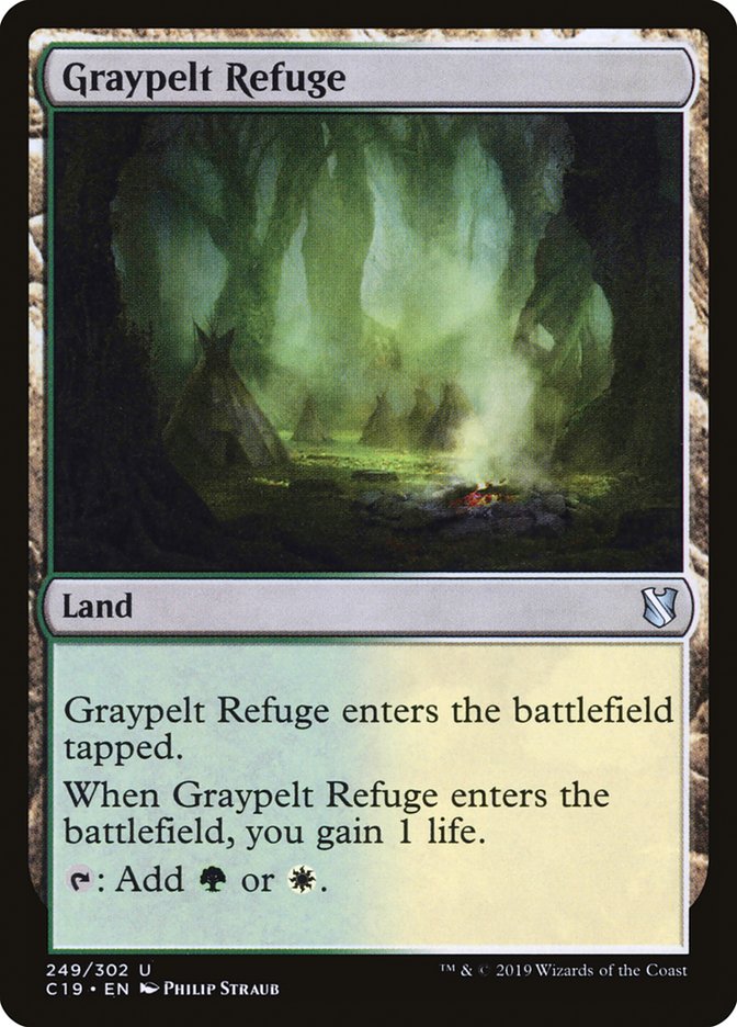 Graypelt Refuge [Commander 2019] | D20 Games