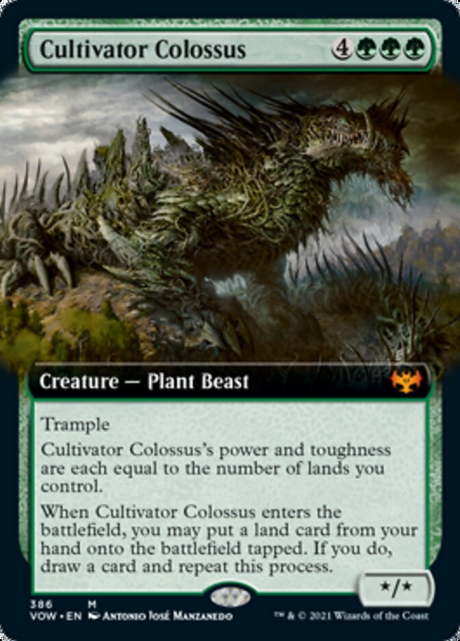 Cultivator Colossus (Extended) [Innistrad: Crimson Vow] | D20 Games