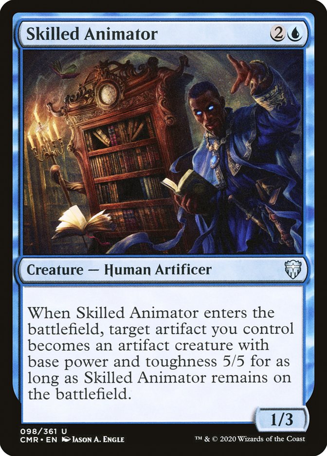 Skilled Animator [Commander Legends] | D20 Games