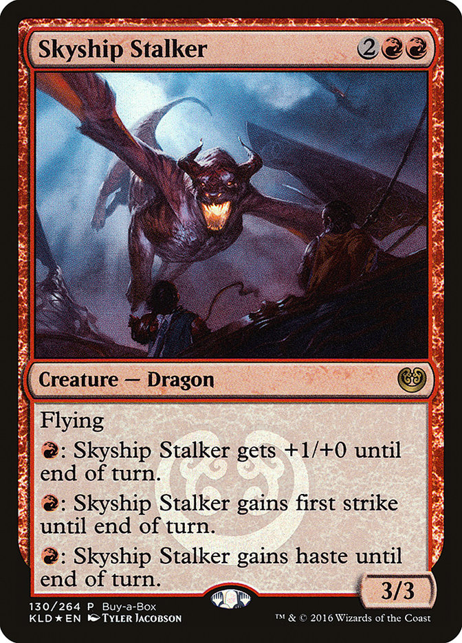 Skyship Stalker (Buy-A-Box) [Kaladesh Promos] | D20 Games