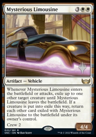 Mysterious Limousine (Promo Pack) [Streets of New Capenna Promos] | D20 Games
