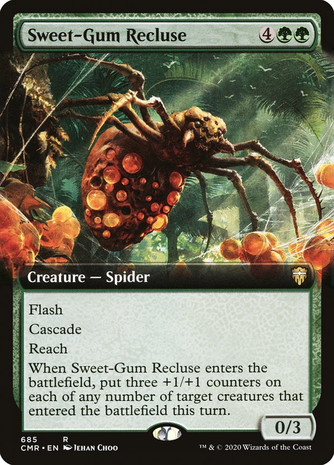 Sweet-Gum Recluse (Extended) [Commander Legends] | D20 Games