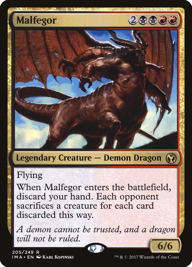 Malfegor [Iconic Masters] | D20 Games