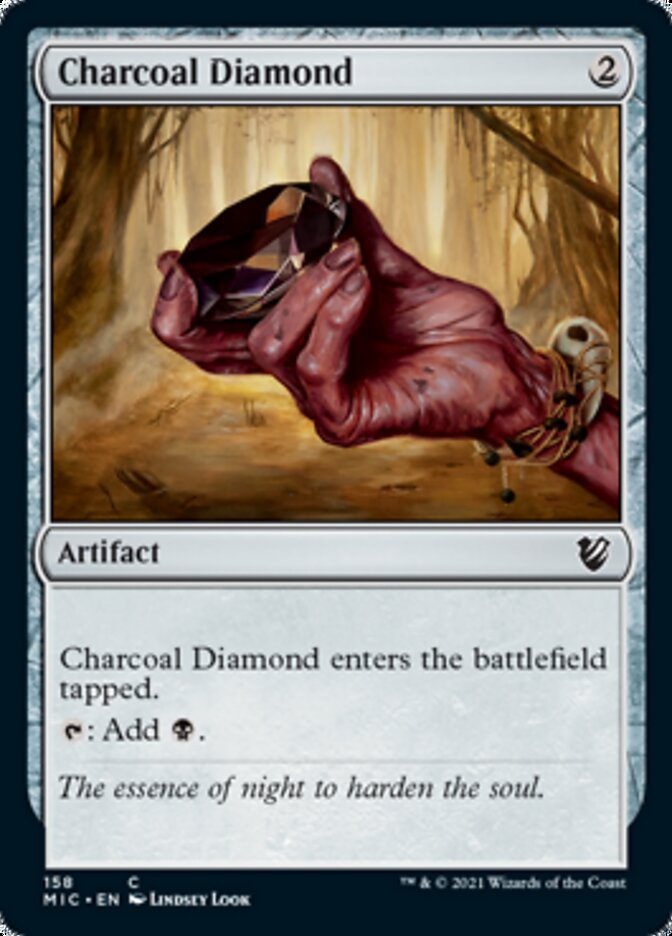 Charcoal Diamond [Innistrad: Midnight Hunt Commander] | D20 Games