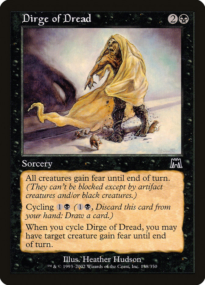 Dirge of Dread [Onslaught] | D20 Games