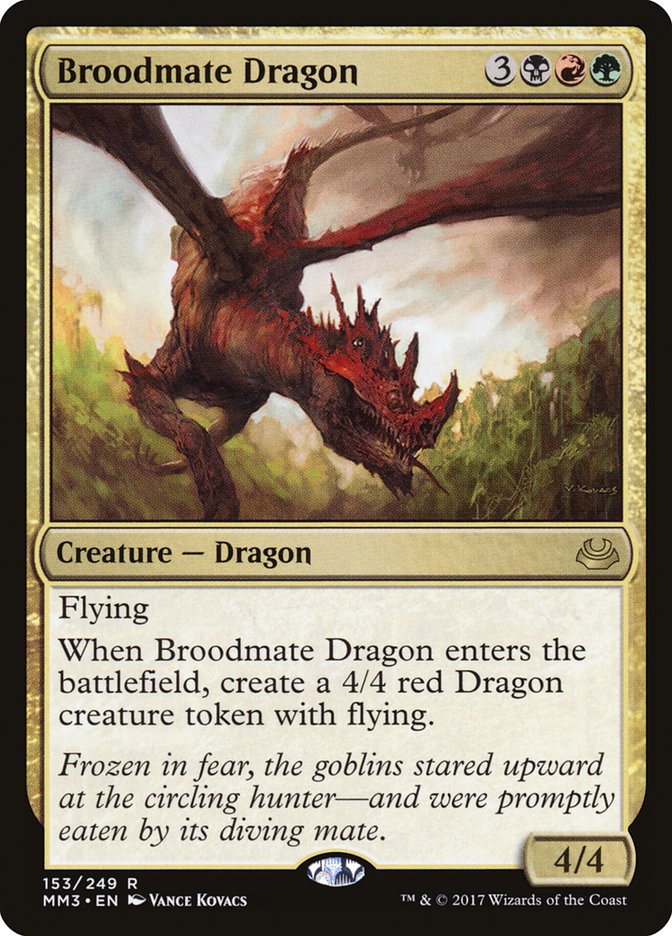 Broodmate Dragon [Modern Masters 2017] | D20 Games