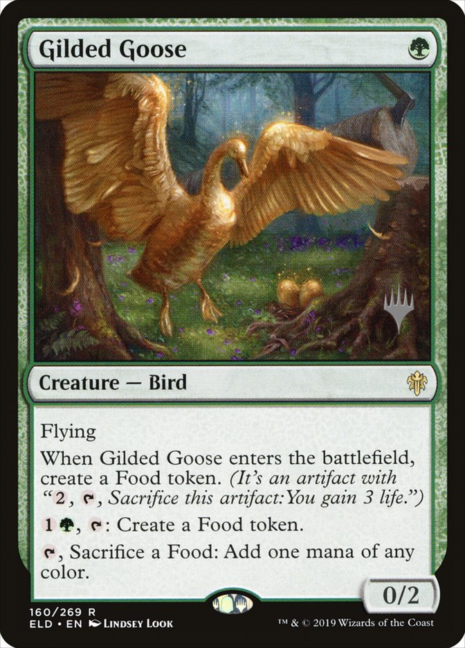 Gilded Goose (Promo Pack) [Throne of Eldraine Promos] | D20 Games