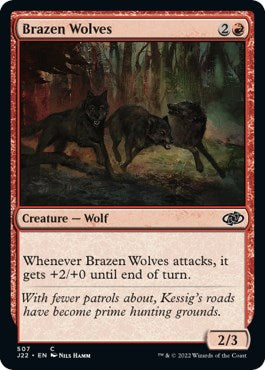 Brazen Wolves [Jumpstart 2022] | D20 Games