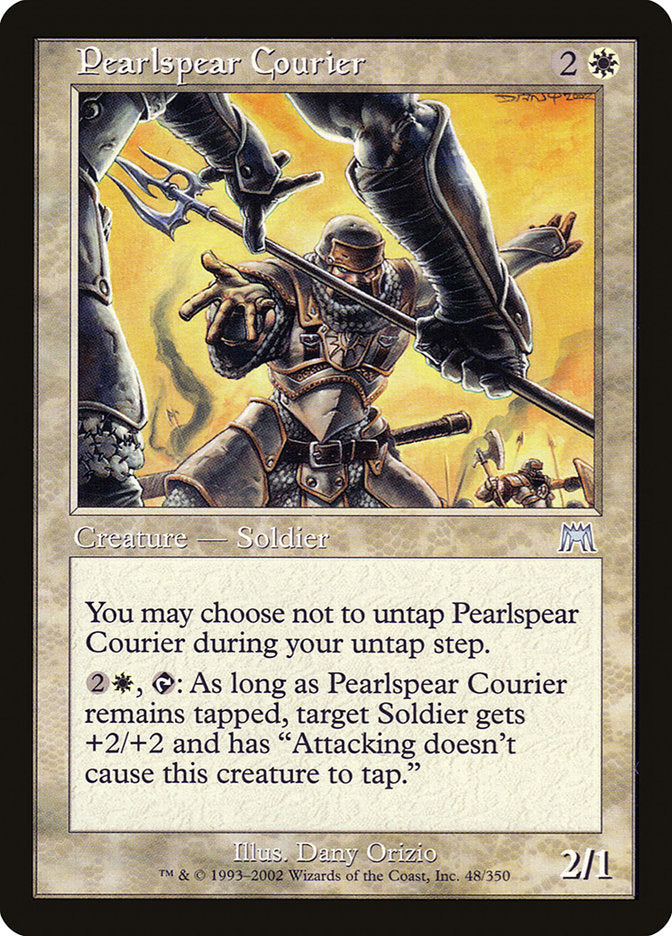 Pearlspear Courier [Onslaught] | D20 Games